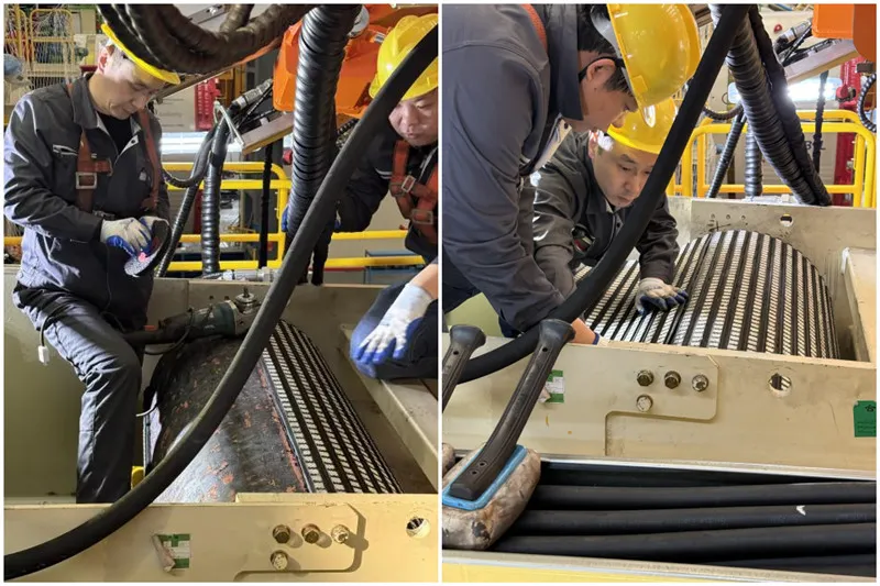 QMH Cold Vulcanized Roller Lagging